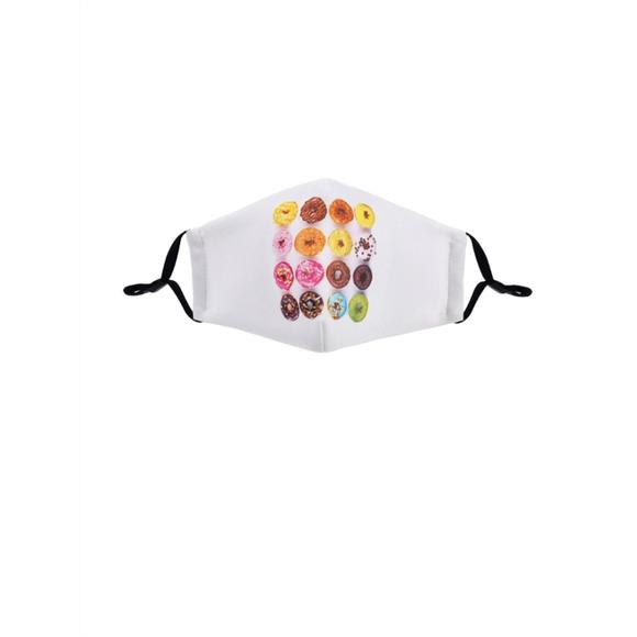 NEW ZOHRA donuts face cover in donuts print - Picture 2 of 2